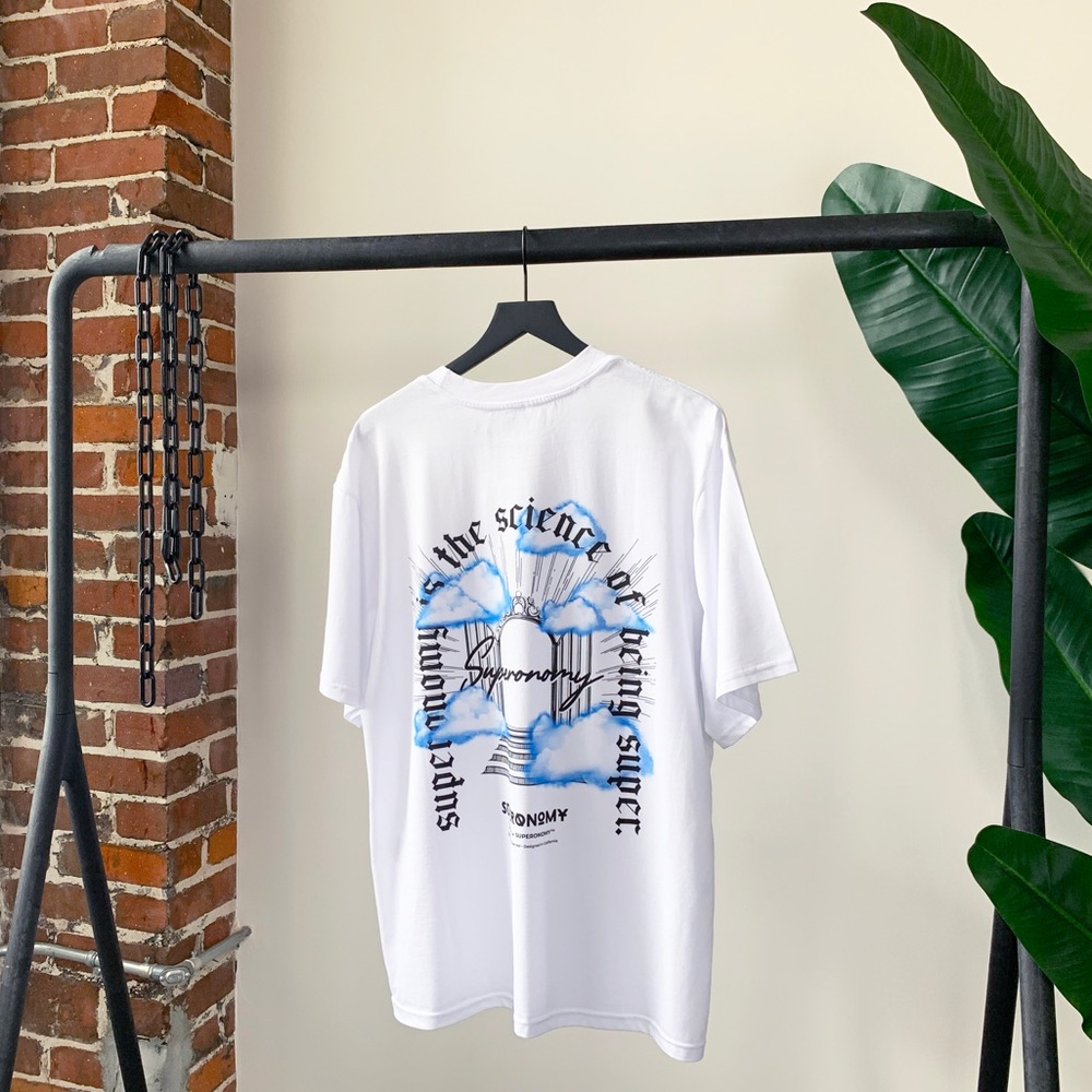 Supersky Blue Heaven T-shirt %100 Cotton